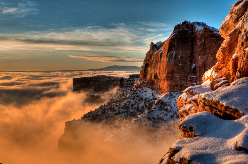 Near Mesa Arch, Canyonlands National Park, Utah