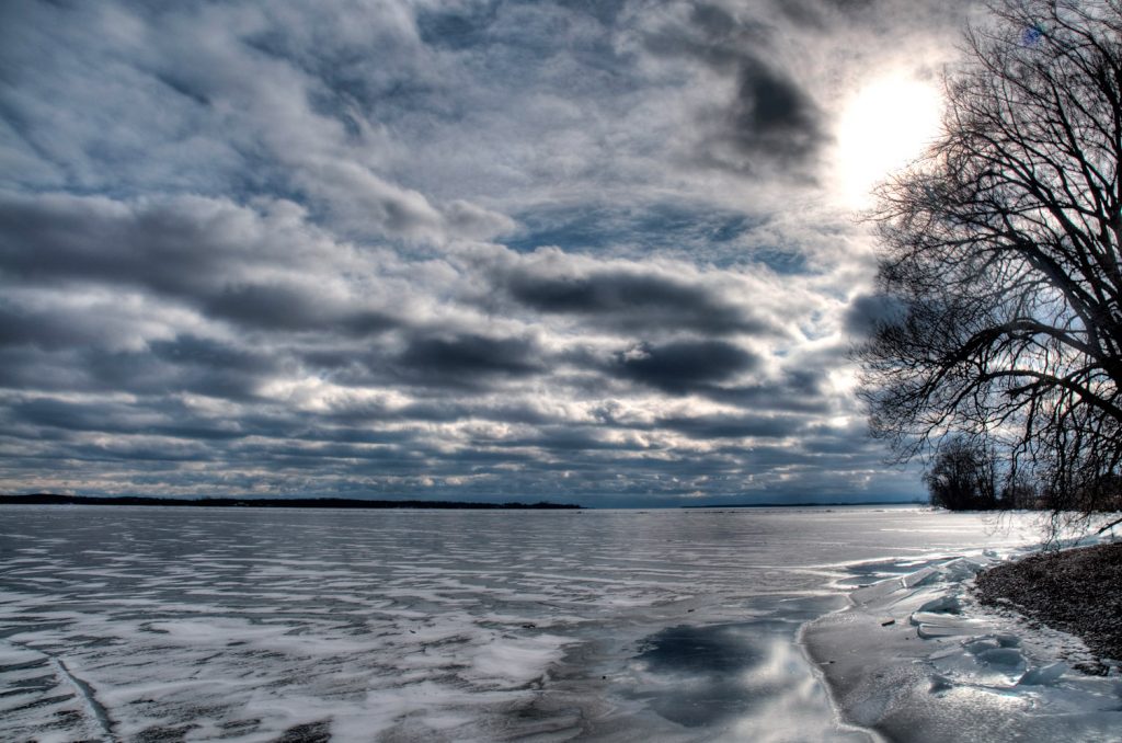 Ice on Lake Ontario
