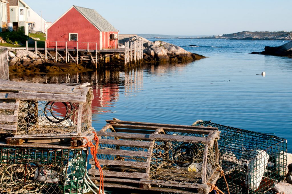 Lobster pots, Peggy's Cove, Nova Scotia