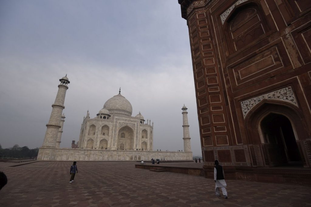 The Taj Mahal as seen from the buildings to the east of it. (Richard McGuire photo)