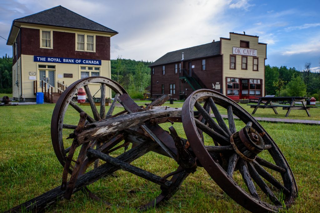 The museum at Vanderhoof, B.C. has several old buildings that have been moved onto the site. (Richard McGuire photo)