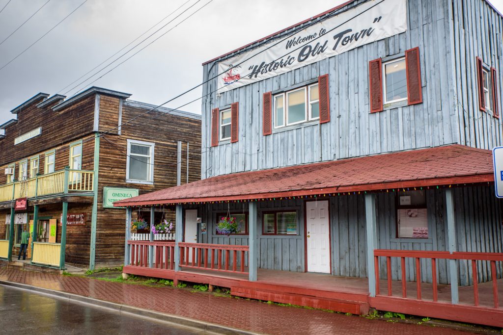 There are three separate communities of Hazeltown, B.C.: Old Hazelton, New Hazelton and South Hazelton. Old Hazelton has some quaint old downtown buildings. (Richard McGuire photo)