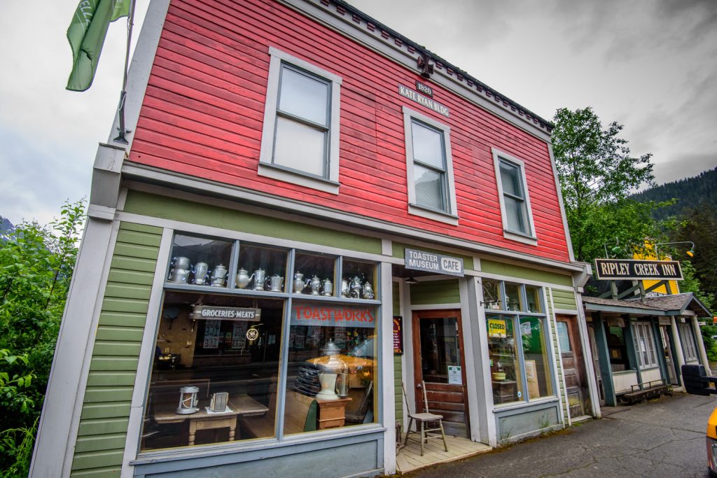 Once a busy mining community, the quiet town of Stewart. B.C. sits in a spectacular location at the base of the mountains. Many of its old wooden buildings have a unique charm. (Richard McGuire photo)