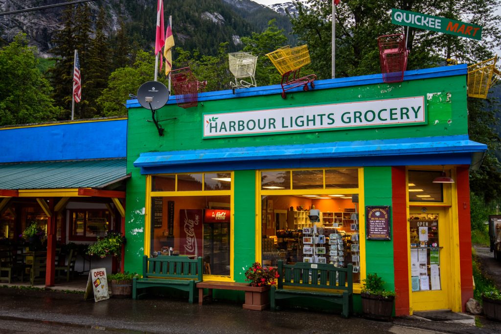 Once a busy mining community, the quiet town of Stewart. B.C. sits in a spectacular location at the base of the mountains. Many of its old wooden buildings have a unique charm. (Richard McGuire photo)