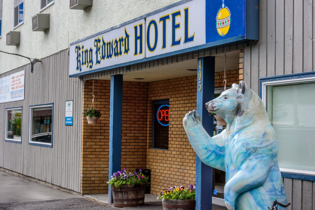 There are bears in abundance around the King Edward Hotel where I am staying in Steward, B.C. (Richard McGuire photo)