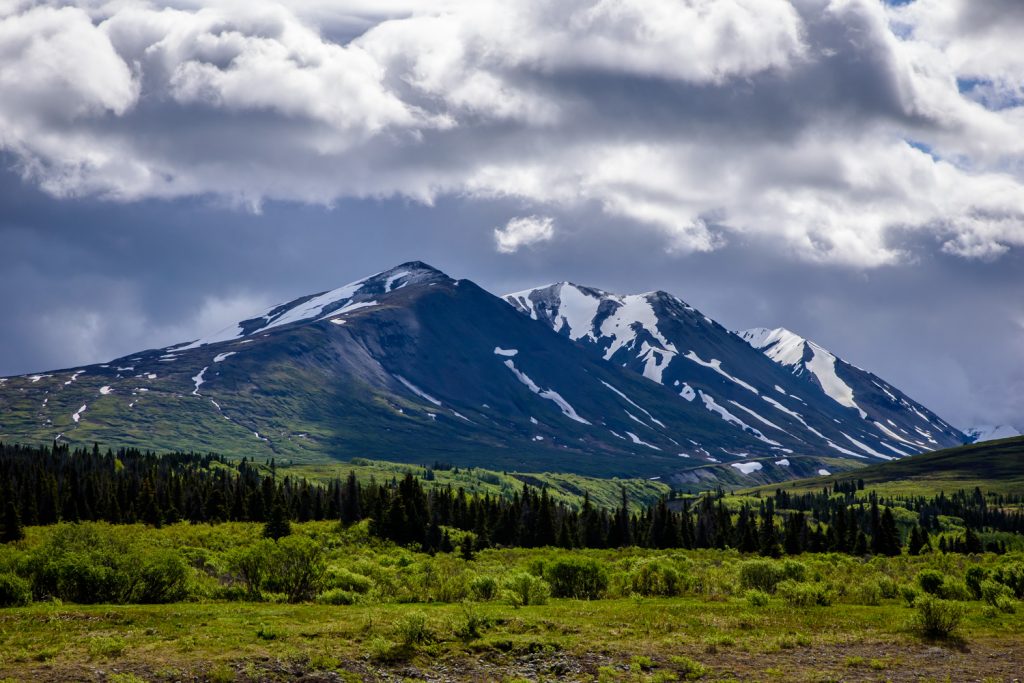 Driving south on the Haines Highway from Haines Junction, the route passes into B.C. and skirts Tatshenshini Alsek Park. (Richard McGuire photo)