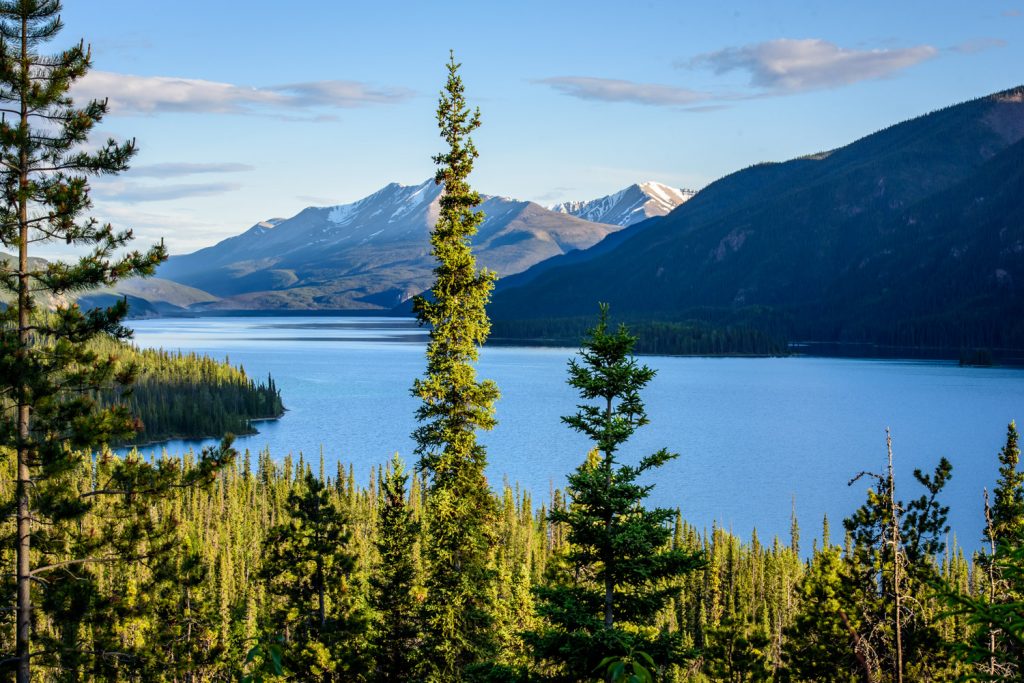 Muncho Lake Provincial Park in northern B.C. along the Alaska Highway offers some spectacular scenery as the highway passes through the Northern Rocky Mountains. (Richard McGuire photo)