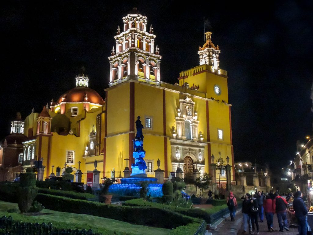 The Basílica Colegiata de Nuestra Señora de Guanajuato is on Plaza de la Paz in Guanajuato's historic centre. (Richard McGuire photo)