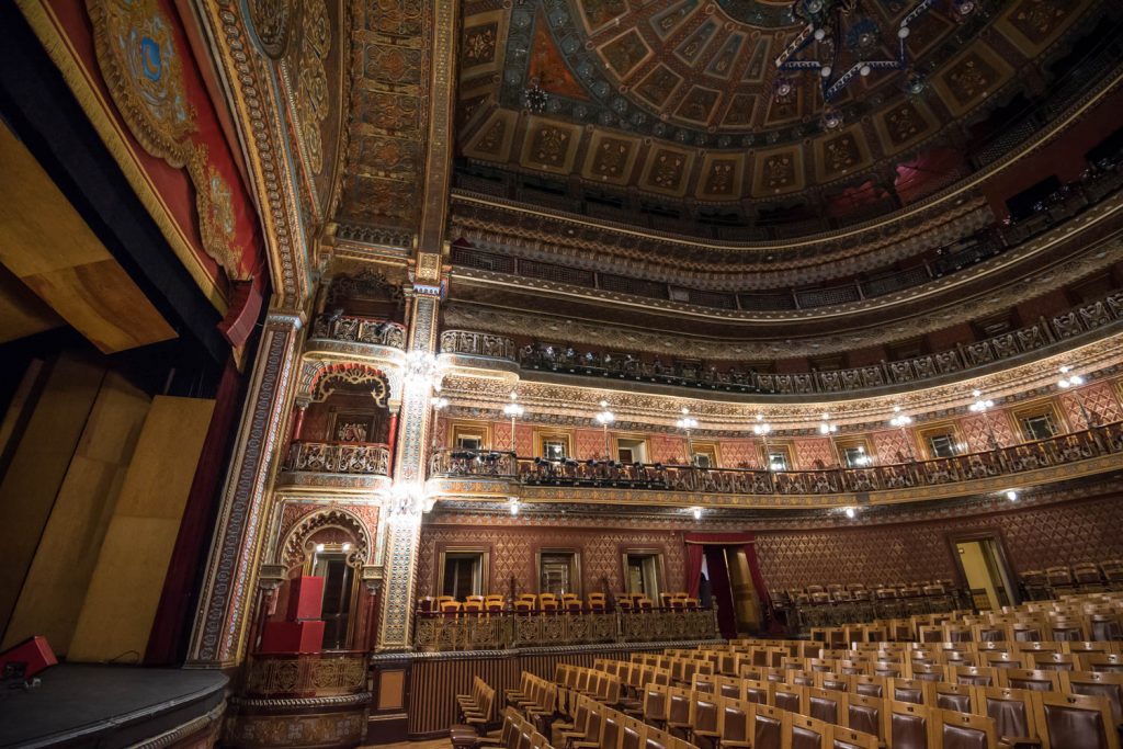 The Teatro Juarez is an ornate theatre built in the late 19th century at Jardin de la Union in Guanajuato. (Richard McGuire Photo)