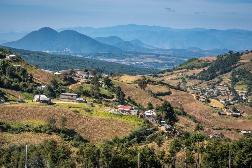 My driver German stopped at this view overlooking El Rosario and the surrounding hills. (Richard McGuire Photo)